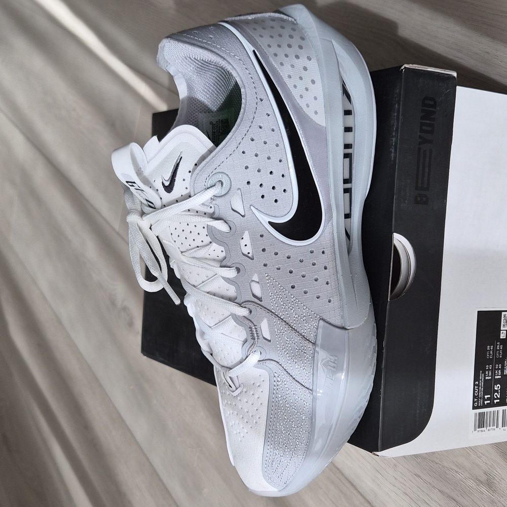 Nike G.T CUT 3 Wolf Grey/Black-White - Picture 3 of 10